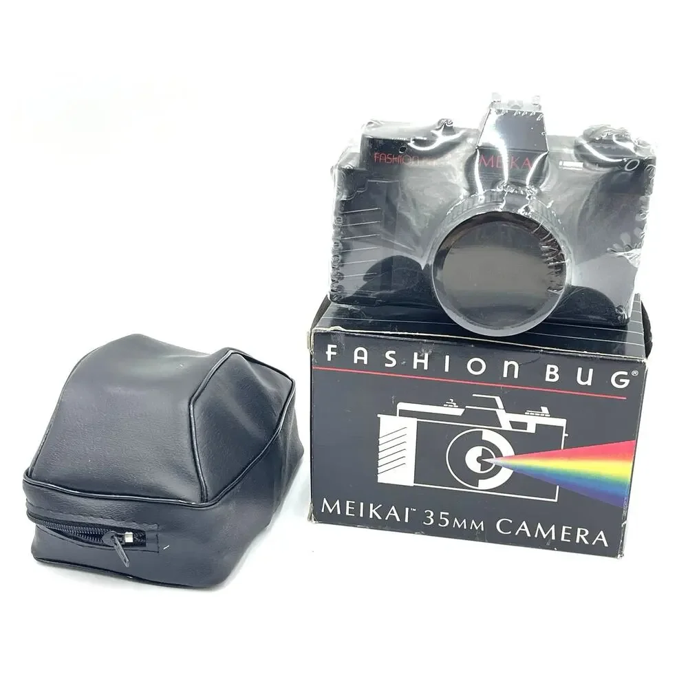 Meikai 35 MM Fashion Bug Camera New Sealed Original Box Vintage